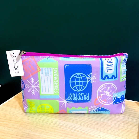 Clinique Handbags - Clinique Cosmetic Bag